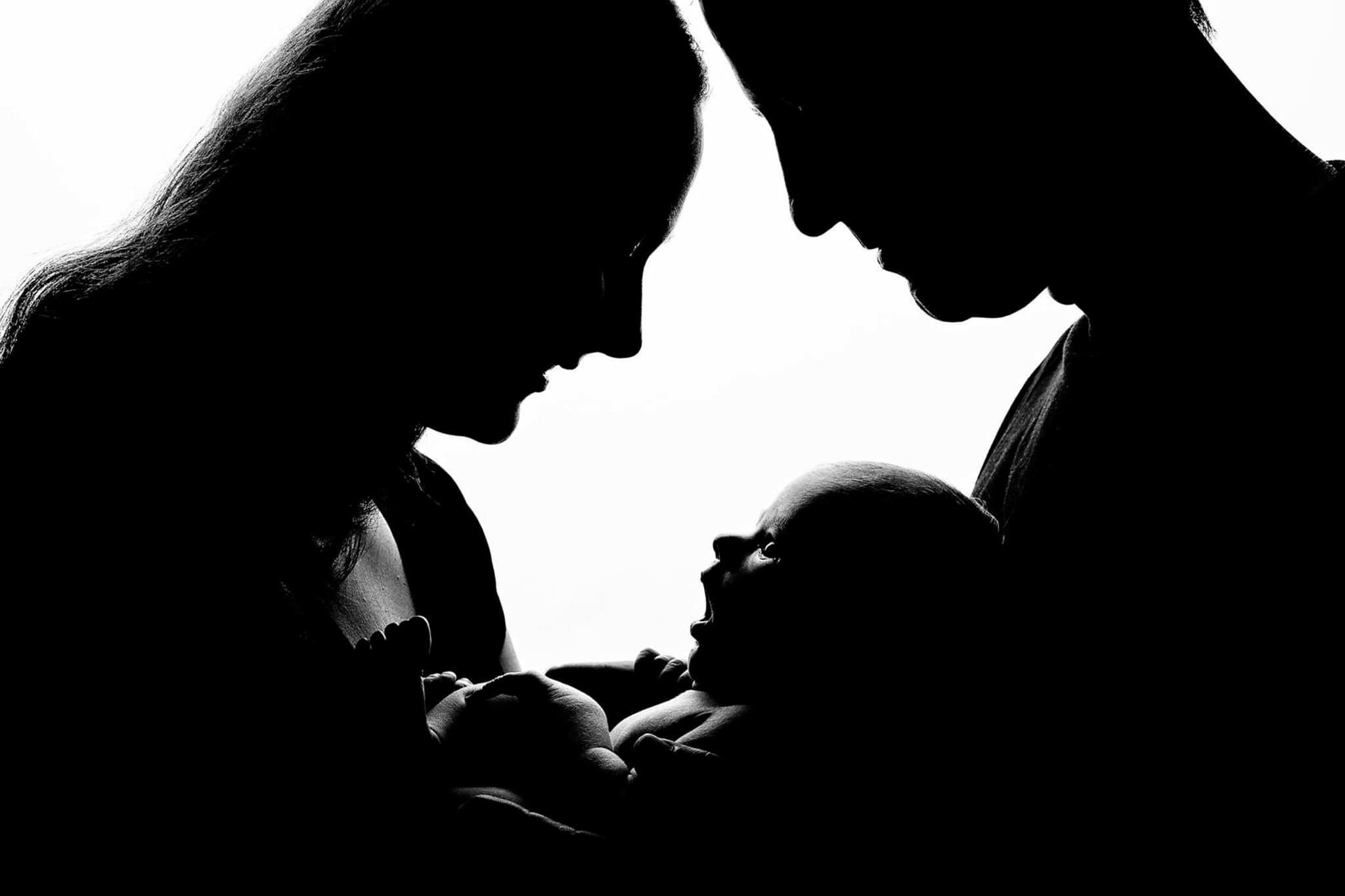 Capart v jemném oblečku, newborn focení Brno