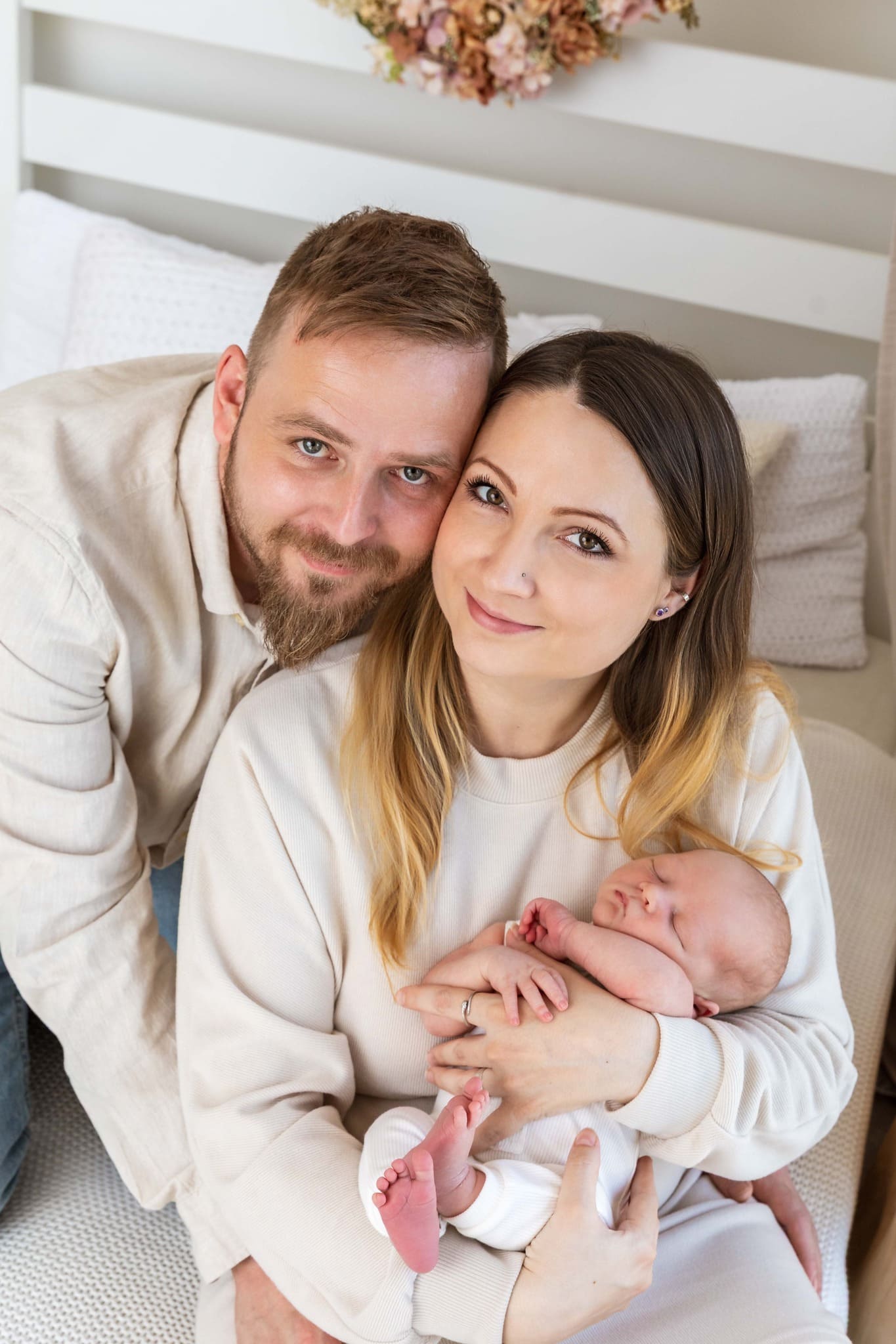 Miminko v prvních dnech, fotografka Marcela Kramářová Brno