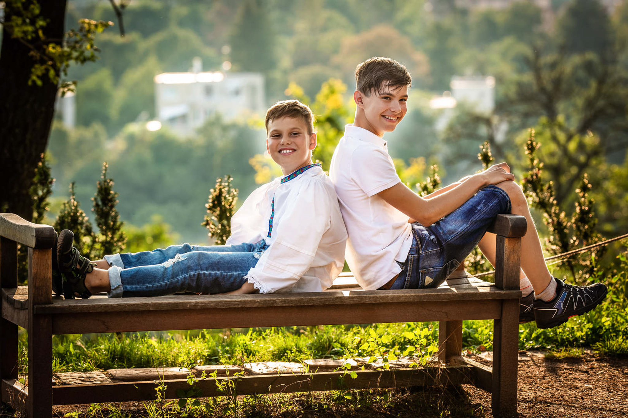Rodina v ateliéru, Marcela Kramářová fotografka